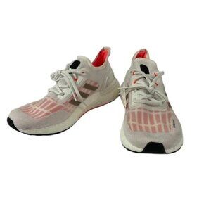 Adidas Women's Ultraboost Light Running Shoes Size 9.5 White and Orange NWOB